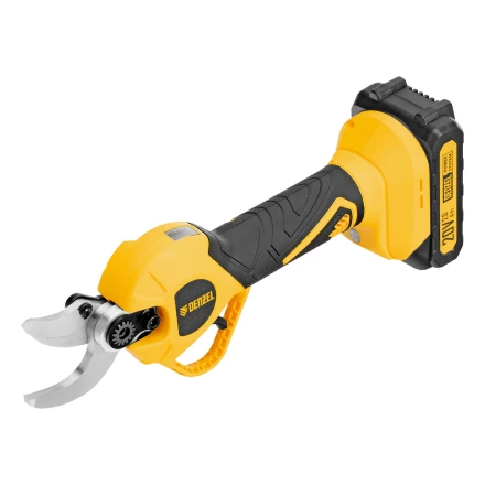 Секатор аккумуляторный, бесщет., CP-30BL, Li-Ion, 20 В, лезвия SK5 // Denzel 59434 купить в Ханты-Мансийске