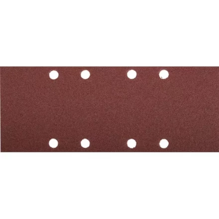 Лист шлифовальный ЗУБР &quot;МАСТЕР&quot;, 8 отверстий, для ПШМ на зажимах, Р100, 93х230мм, 5шт 35591-100 купить в Ханты-Мансийске