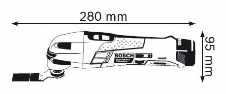Резак универсальный BOSCH GOP 10,8 V-Li аккумуляторный купить в Ханты-Мансийске