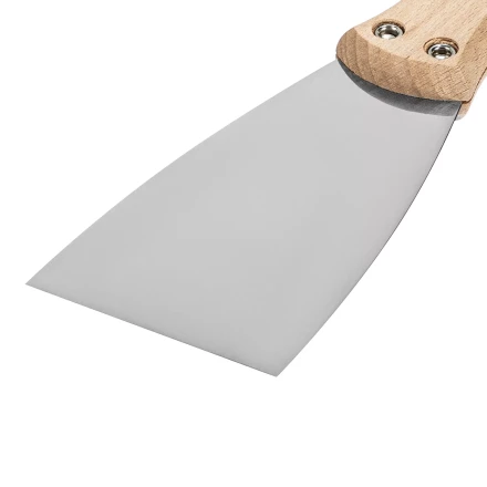 Шпательная лопатка из нержавеющей стали, 60 мм, буковая рукоятка, EFP Matrix 85613 купить в Ханты-Мансийске