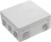 Коробка распределительная СВЕТОЗАР для наружного монтажа, макс. напряжение 400В, IP 54, 8 вводов, 125х125х50мм SV-54959 купить в Ханты-Мансийске