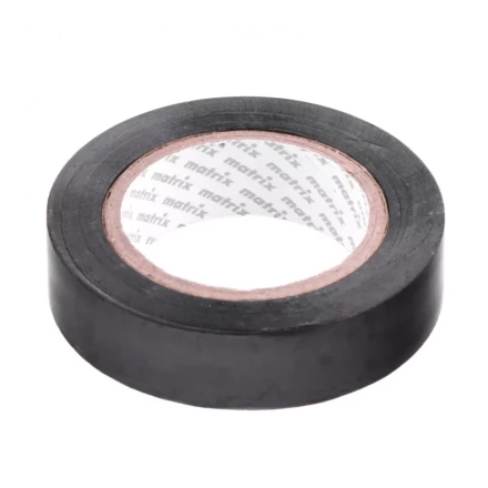 Изолента ПВХ 15 мм х 10 м черная 150 мкм Matrix 88771 купить в Ханты-Мансийске