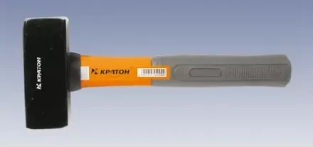 Кувалда фиберглас обрезиновая ручка 2 кг Кратон 2 15 02 003 купить в Ханты-Мансийске