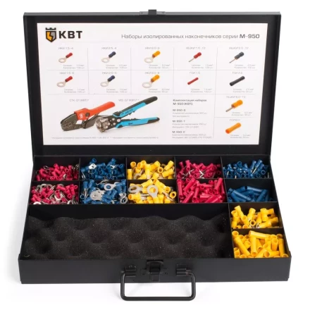 Набор изолированных наконечников М-950-0 КВТ купить в Ханты-Мансийске