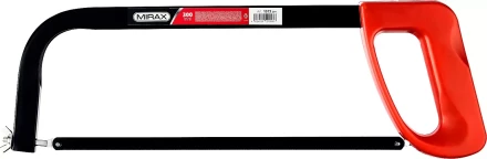 Ножовка по металлу MIRAX, пластиковая рукоятка, металлическая усиленная рамка, 300 мм 1573_z01 купить в Ханты-Мансийске