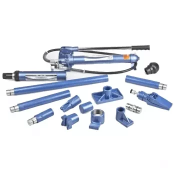 Растяжка гидравлическая 4 т набор из 16 предметов 7 сменных насадок в металическом кейсе Stels 51352 купить в Ханты-Мансийске