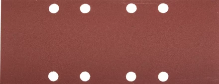 Лист шлифовальный ЗУБР &quot;МАСТЕР&quot;, 8 отверстий, для ПШМ на зажимах, Р180, 93х230мм, 5шт 35591-180 купить в Ханты-Мансийске