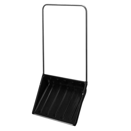 Движок для уборки снега пластиковый Сибртех, 695 х 540 х 1460 мм, стальная рукоятка, Россия 615935 купить в Ханты-Мансийске