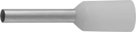 Наконечник СВЕТОЗАР штыревой, изолированный, для многожильного кабеля, белый, 0,75 мм2, 25шт 49400-07 купить в Ханты-Мансийске