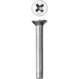 Винт ЗУБР DIN 965, класс прочности 8.8, оцинкованный, M5x30 мм, ТФ6, 8 шт. 4-303116-05-030