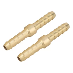 Штуцер "елка" двусторонний соединительный под шланг 6 мм, 2 шт Stels 57090