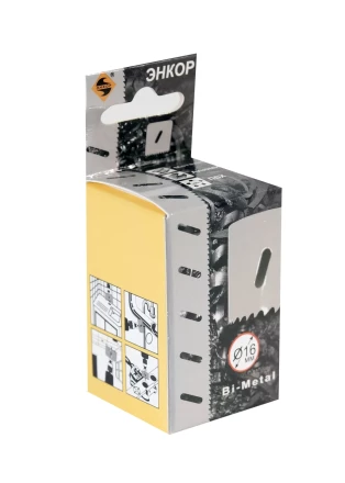 Коронка Bi-Metal Ф16 мм М3 Энкор 24116 купить в Ханты-Мансийске