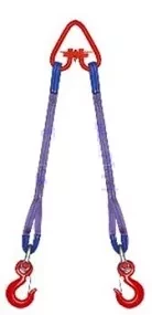 Строп текстильный двухветвевой 2СТ 8 т L=5 м SF7 180 мм Звено РТ-3 купить в Ханты-Мансийске