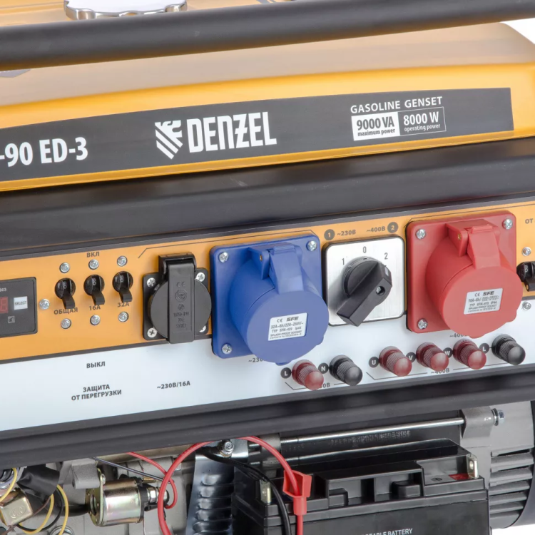 Генератор бензиновый Denzel PS 90 ED-3 946944 купить в Ханты-Мансийске