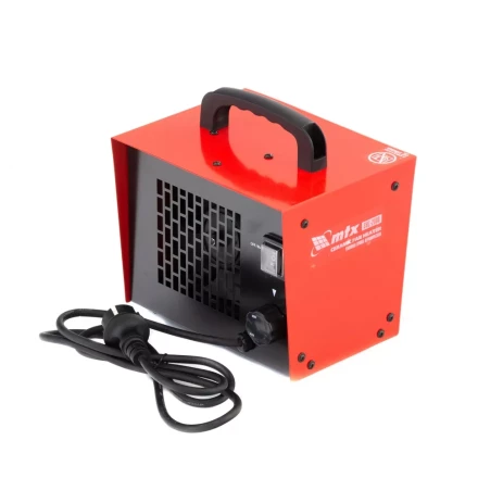 Тепловая пушка керамическая SHC-2000, квадратная, 230 В, 120 м3/ч, 1/2 кВт MTX 96422 купить в Ханты-Мансийске