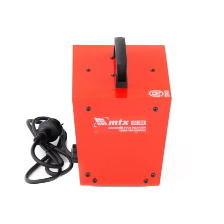 Тепловая пушка керамическая SHC-2000, квадратная, 230 В, 120 м3/ч, 1/2 кВт MTX 96422 купить в Ханты-Мансийске