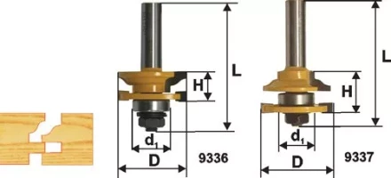 Набор фрез комб рамочных хв 12мм 9340 купить в Ханты-Мансийске