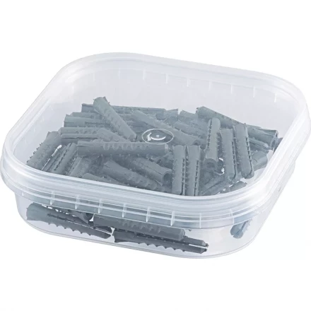 Дюбель 8х30 &quot;Еж&quot; распорный полипропиленовый 1000 шт Сибртех 46024 купить в Ханты-Мансийске