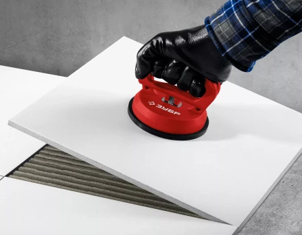 ЗУБР 40 кг, на присоске, одинарный пластмассовый подъемник (33724-1) купить в Ханты-Мансийске