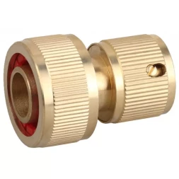 Соединитель GRINDA с автостопом, латунный, 3/4" 8-426130