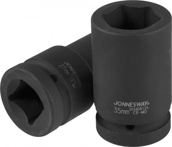 Головка ударная шестигранная 1" М70  глубокая S03АD8170 Jonnesway 48604 купить в Ханты-Мансийске