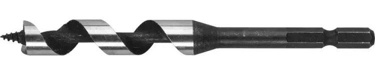 ЗУБР. Сверло по дереву, спираль Левиса, шестигранный хвостовик 1/4", 10х120мм 29483-120-10 купить в Ханты-Мансийске