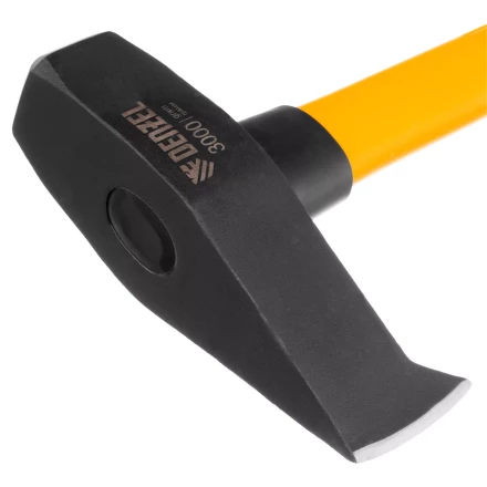 Колун-кувалда 3000 г Denzel 21851, кованая, фибергласовая  рукоятка c TPR покрытием, 880 мм купить в Ханты-Мансийске