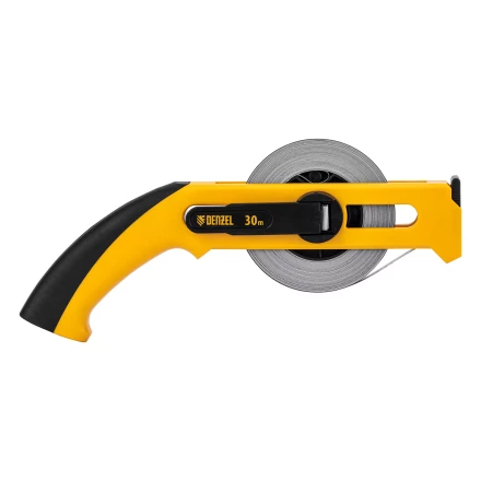 Рулетка геодезическая Denzel 30 м х 13 мм, открытый корпус, металлическая лента 31491 купить в Ханты-Мансийске