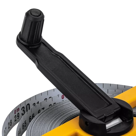 Рулетка геодезическая Denzel 30 м х 13 мм, открытый корпус, металлическая лента 31491 купить в Ханты-Мансийске