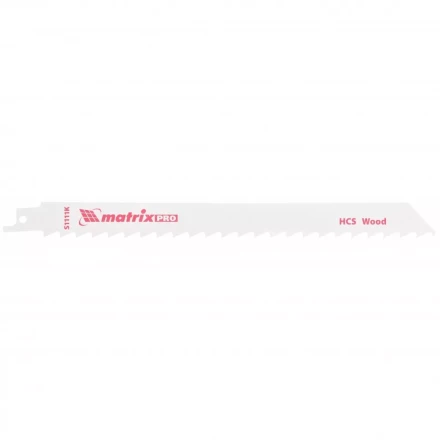 Полотна по дереву для сабельной пилы S1111K 200/8,5мм HCS 2 штуки  PRO Matrix 782012 купить в Ханты-Мансийске