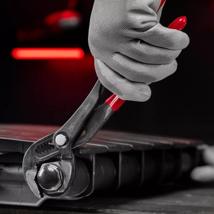 Клещи переставные 250 мм Matrix, кнопочный механизм, хром-ванадий, обливные рукоятки 17926 купить в Ханты-Мансийске