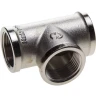 Тройник GENERAL FITTINGS никелированная латунь, г/г/г, 3/4" 51052-3/4 купить в Ханты-Мансийске