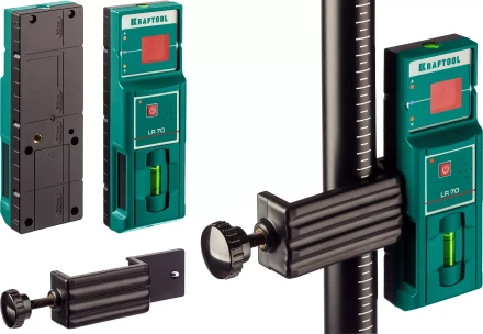 Детектор для линейного нивелира, KRAFTOOL 34607 купить в Ханты-Мансийске