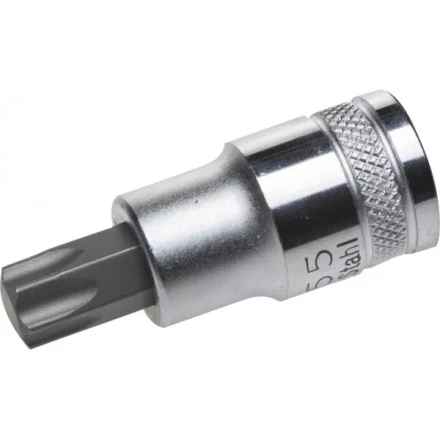 Торцовая бита-головка KRAFTOOL &quot;INDUSTRIE QUALITAT&quot;, материал S2, TORX, сатинированная, 1/2&quot;, Т55 27905-55_z01 купить в Ханты-Мансийске