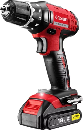 Дрель-шуруповерт 2 АКБ ДА-18-2-Ли КНМ2 серия МАСТЕР купить в Ханты-Мансийске
