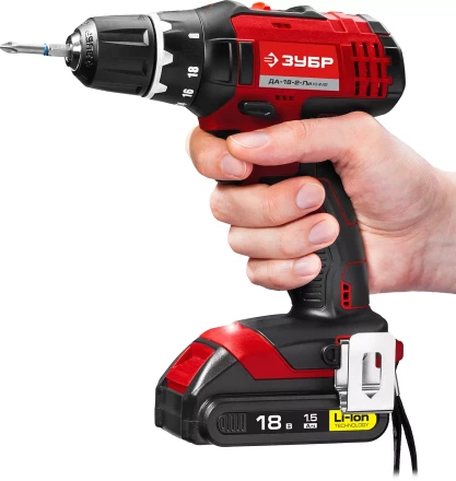 Дрель-шуруповерт 2 АКБ ДА-18-2-Ли КНМ2 серия МАСТЕР купить в Ханты-Мансийске