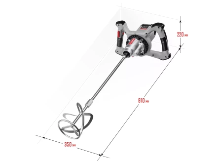 Миксер строительный 2 скорости МР-1400-2 серия МАСТЕР купить в Ханты-Мансийске