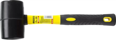 Киянка STAYER &quot;PROFESSIONAL&quot; резиновая ЧЕРНАЯ, с фиберглассовой ручкой 2054-75 купить в Ханты-Мансийске