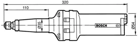 Шлифмашина BOSCH ПШМ пневматическая купить в Ханты-Мансийске