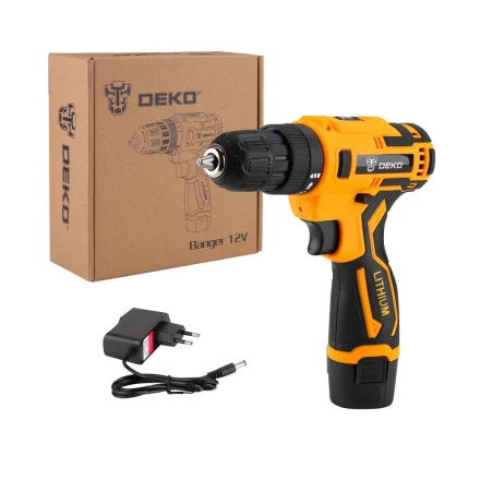 Дрель аккумуляторная DEKO Banger 12V SET1, 063-4129 купить в Ханты-Мансийске