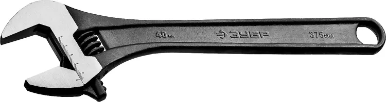 ЗУБР 375/40 мм, разводной ключ (27251-37) купить в Ханты-Мансийске