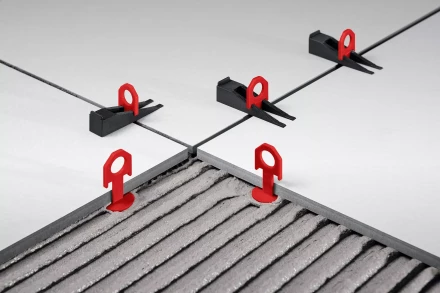 ЗУБР СВП, комплект: 1,0 мм, зажим + клин, 250 + 250 шт, система выравнивания плитки (33851-H250) купить в Ханты-Мансийске