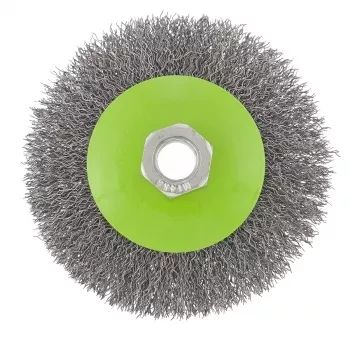 Щетка для УШМ 100 мм М14 "тарелка" витая проволока СИБРТЕХ 746087 купить в Ханты-Мансийске