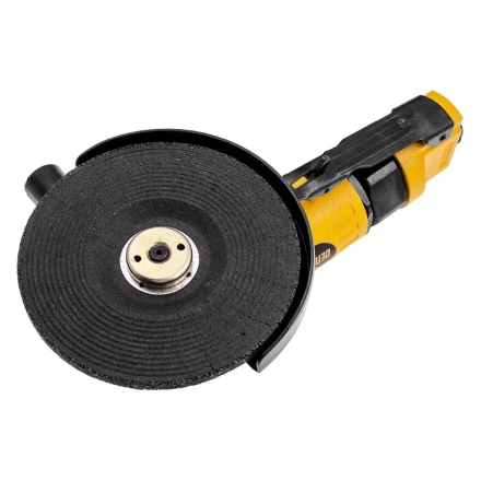 Пневматическая углошлифовальная машина Denzel 57477 AG125, 11000 об/мин, 125 мм, 186 л/мин купить в Ханты-Мансийске