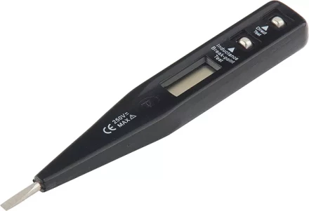 Тестер напряжения 12–220 В жидкокристаллический дисплей SPARTA 130805 купить в Ханты-Мансийске