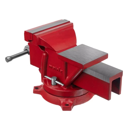 Тиски слесарные, 125 мм, поворотные, с наковальней// Matrix 18601 купить в Ханты-Мансийске