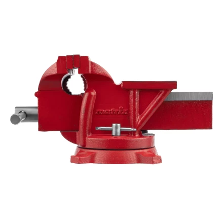 Тиски слесарные, 125 мм, поворотные, с наковальней// Matrix 18601 купить в Ханты-Мансийске