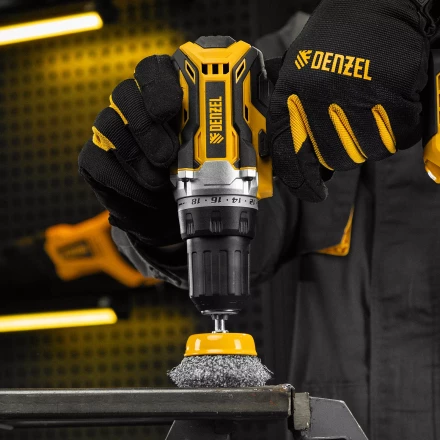 Щетка для дрели, 50 мм, Чашка, со шпилькой, нержавеющая витая проволока Denzel 744633 купить в Ханты-Мансийске