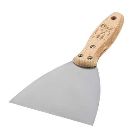 Шпательная лопатка из нержавеющей стали Matrix, 120 мм, буковая рукоятка, EFP 85618 купить в Ханты-Мансийске