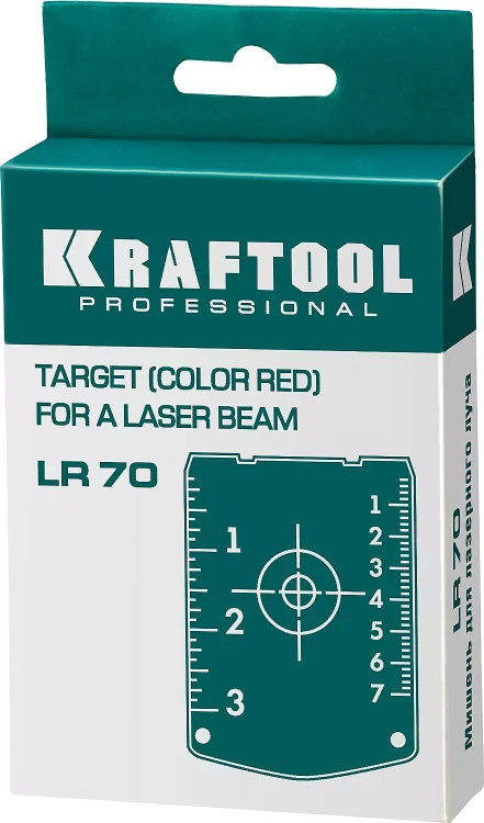 Мишень для лазерных приборов KRAFTOOL 34725 купить в Ханты-Мансийске